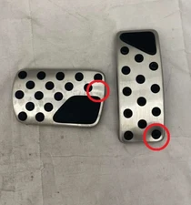 Gas , Brake Pedal Pad Kit For Jeep Grand Cherokee 11-20 Dodge Durango ‎82212055