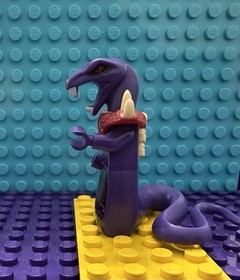 LEGO Chop'Rai Minifigure Ninjago Tournament of Elements Purple Serpentine Snake 
