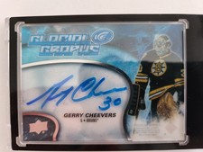 GERRY CHEEVERS ICE GLACIAL GRAPHS Hockey Card