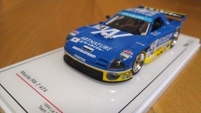TSM 1/43 Mazda RX-7 #74 1994 Le Mans Art Nature Team Terada 