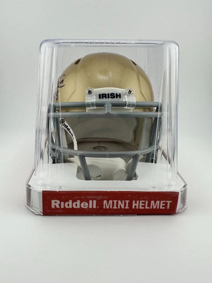 Bob Golic Signed Notre Dame Fighting Irish Speed Mini Helmet (JSA) WC113908 - Image 4 of 4