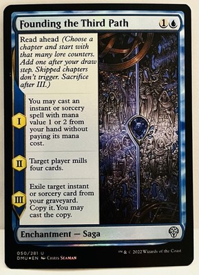 Founding the Third Path - #50-MTG-Dominaria United-FOIL-NM