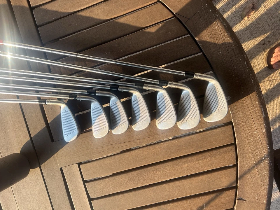 Ben Hogan BH-5 Iron Set Steel Shaft Apex 3 With Factory Grips 3-9 Iron - Image 2 of 4