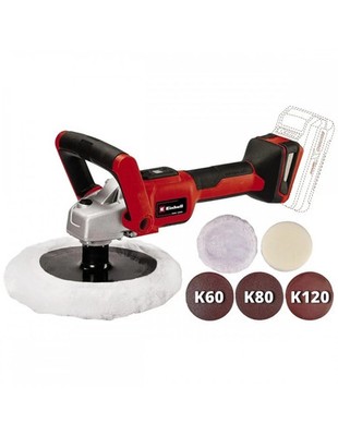 Akku Autopoliermaschine 18V mit 180mm Scheibe LCD Display und Brushle Motor