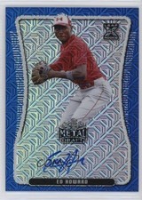 2020 Leaf Metal Draft Blue Mojo 6/10 Ed Howard #BA-EH1 Auto i6j