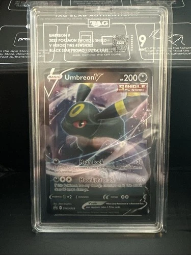 Umbreon V SWSH203 SWSH: Sword & Shield Promo Cards Holo TAG 9 Pokémon TCG 2022