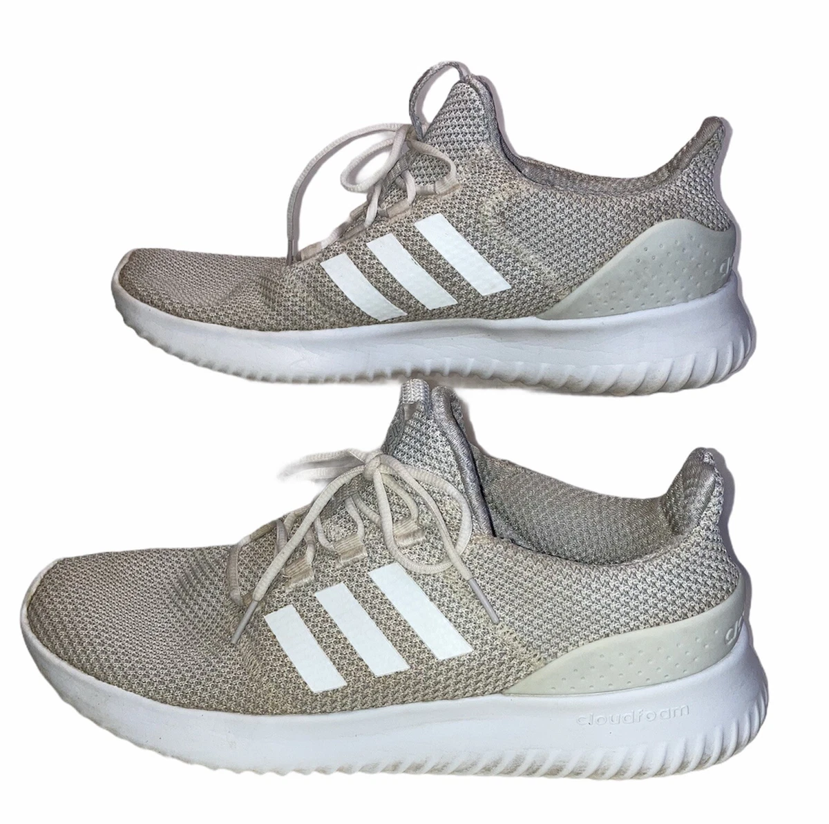 Men s Adidas Cloud foam HWA 1Y3001 Gray Low Top Athletic Cushion