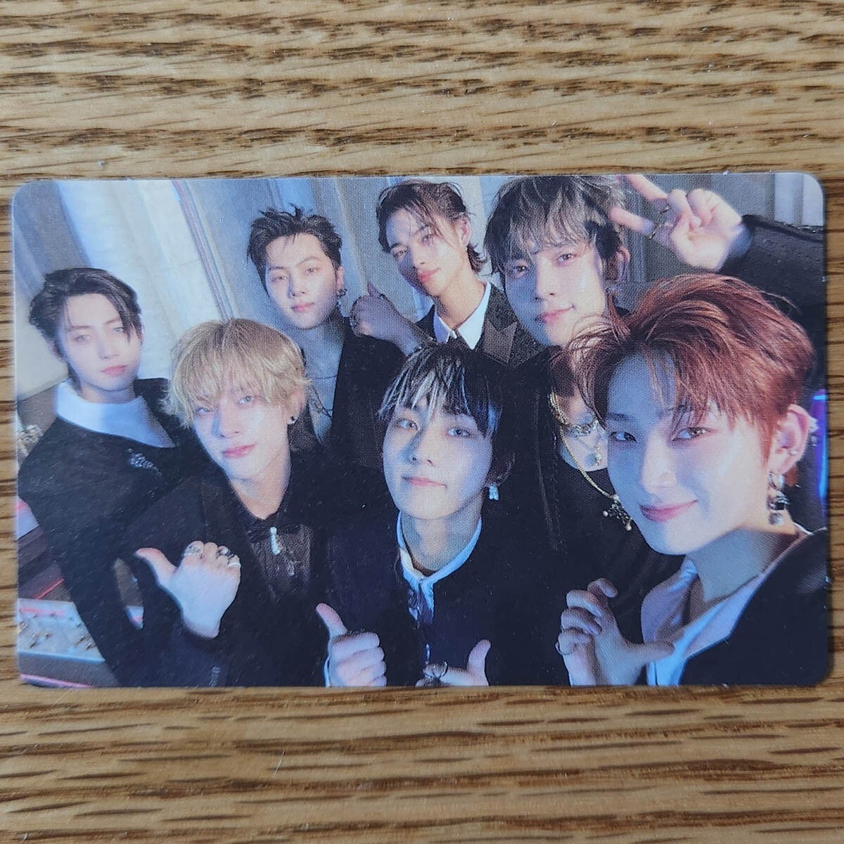 Group Official QR Photocard Enhypen 4th Album Dark Blood