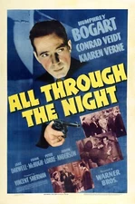 All Through The Night movie poster - 11" x 17" - Humphrey Bogart