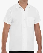 Chef Designs Large Button-Front Cook Shirt 5010WH