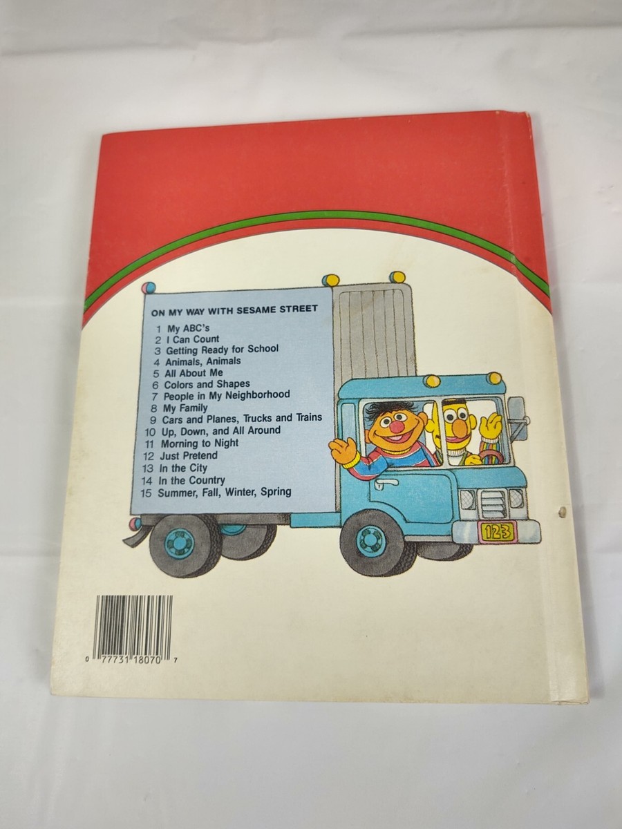 Vtg 89 On My Way With Sesame Street Volume 7 People In My