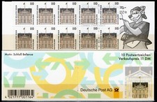 Bund MH-MiNr. 35 I oZ postfrisch/MNH** mit H-Blatt 39 Sehensw&uuml;rdigkeiten SWK