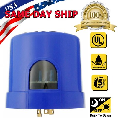 Dusk to Dawn Photocell Sensor for LED Area Light, LED Parking Lot Light 110-277v