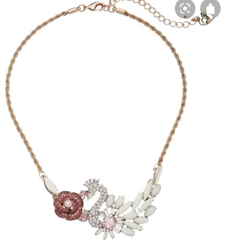 Betsey Johnson Pink Lips Crystal Bezel Rose Gold Watch 