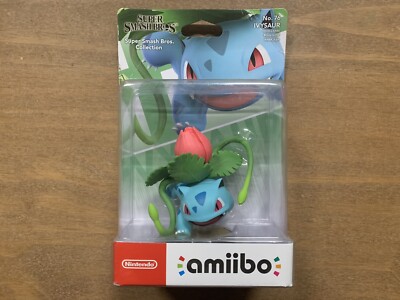 Ivysaur Amiibo Smash Bros Pokémon Brandneu Nintendo UK
