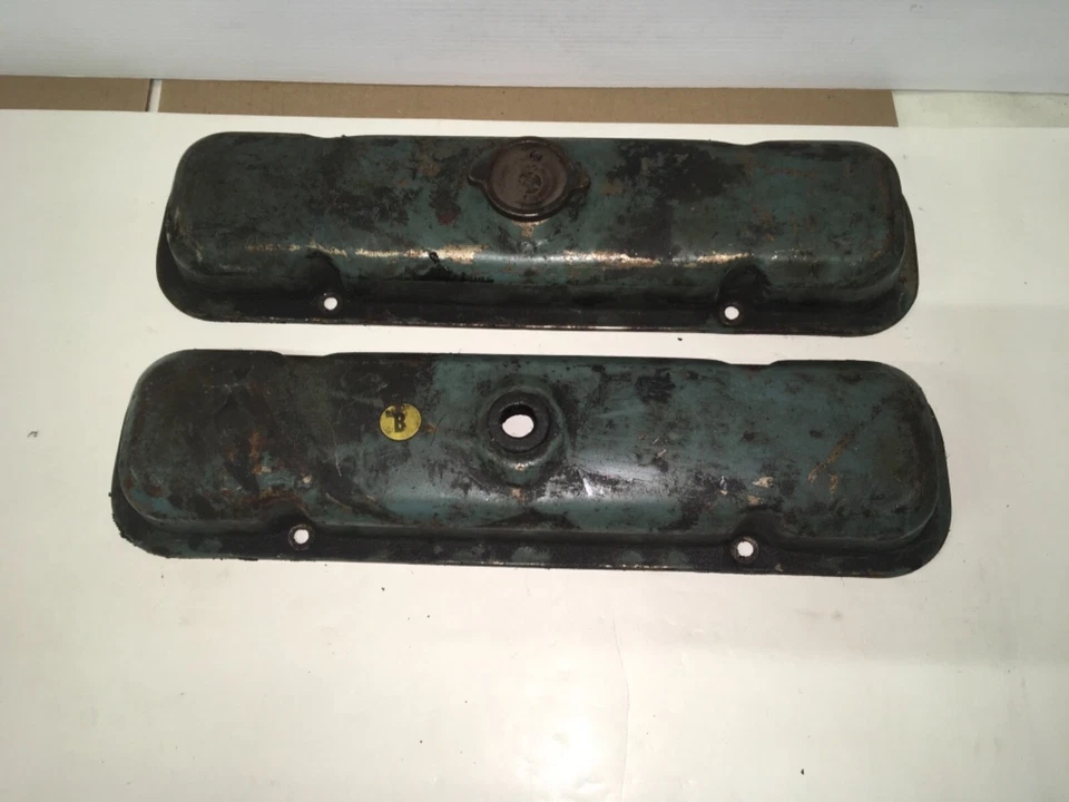 Cubiertas de válvula goteadora de fábrica Pontiac GTO Firebird Trans Am 400 455 SD HO #3 Foto 2 de 3