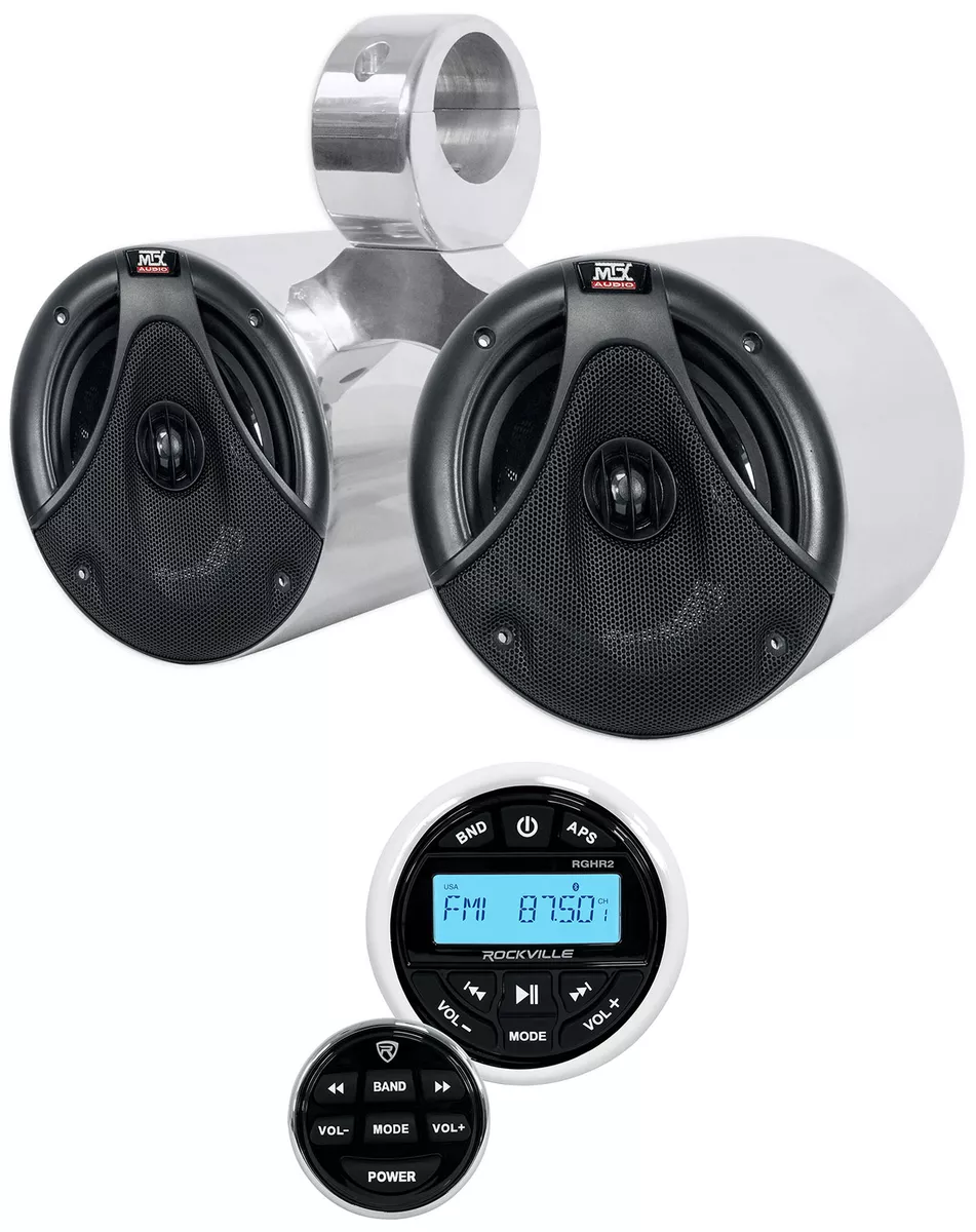 Waterproof boat speakers 2025