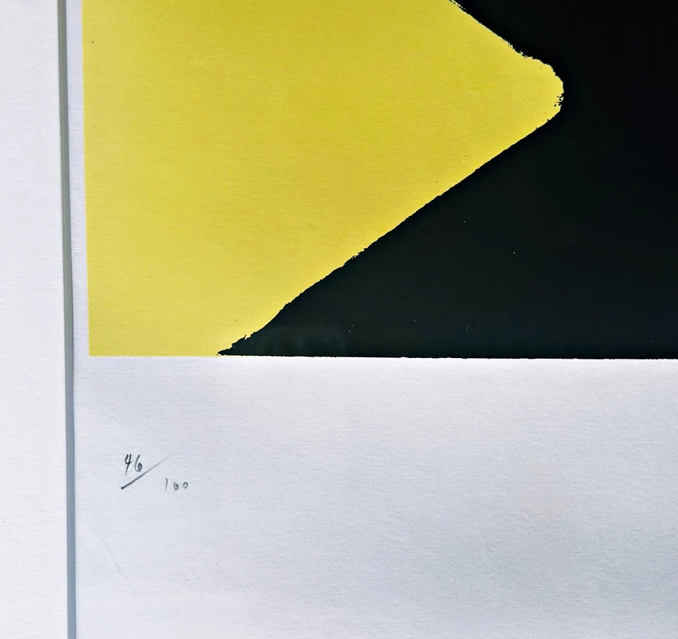 Otto Piene "Telemagisch, 1969", Farbserigrafie, signiert und limitiert - Bild 4 von 4