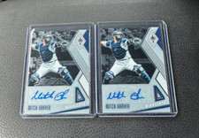 2018 Panini Chronicles Mitch Garver Phoenix Signatures Rookie Auto 2 Card Lot