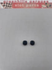 Greenhills Scalextric 11 Tooth Black Pinion Pair - Used - P10036