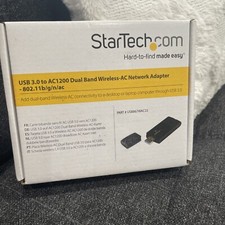 StarTech.com USB 3.0 AC1200 Dual Band Wireless-AC Network Adapter - 802.11ac ...