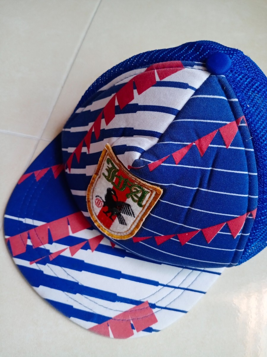 Vintage JFA Japanese Football Hat Cap Logo Toyota 90s Fifa World