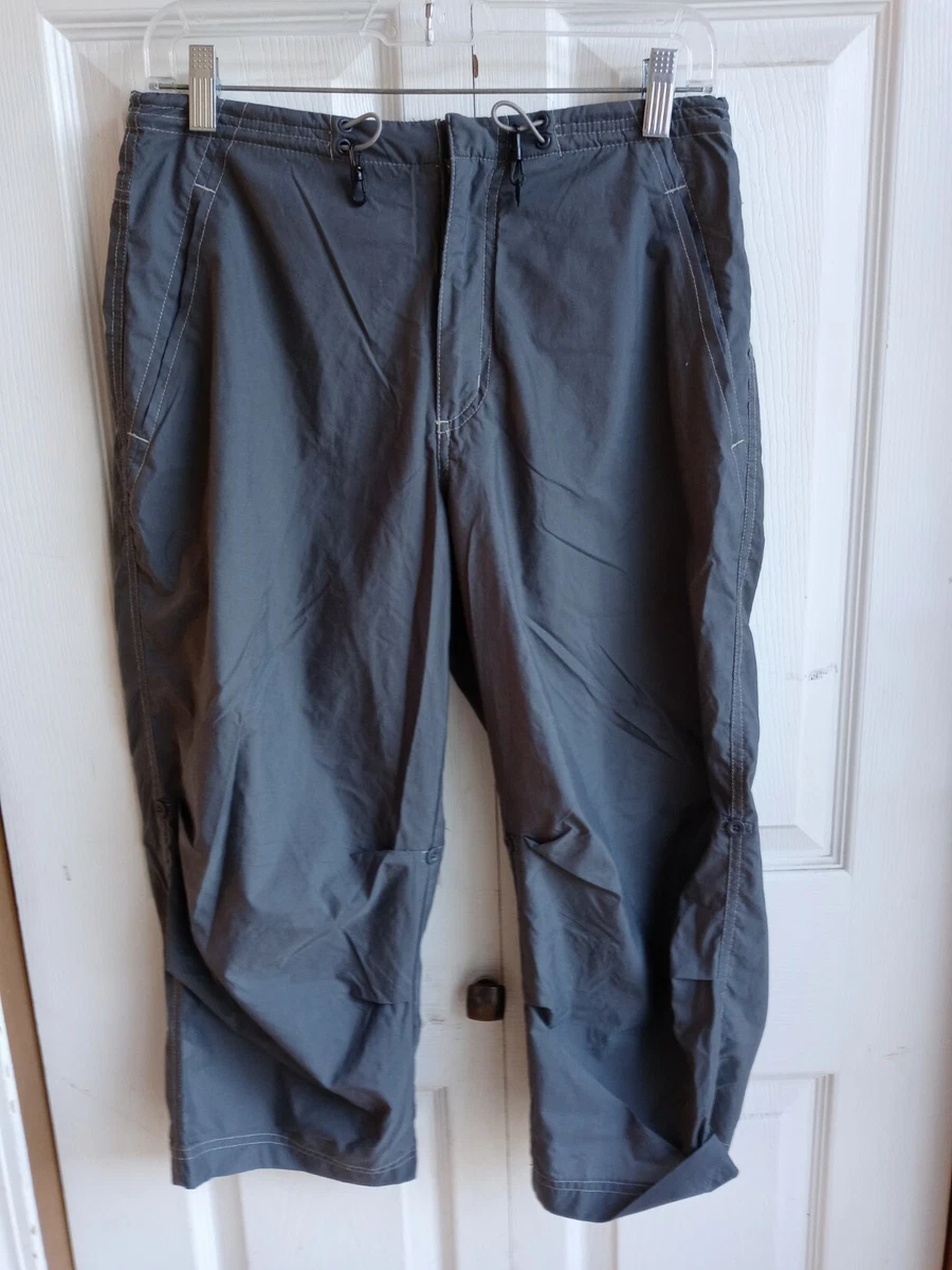 Vintage Nike ACG Grey Capri Hiking outdoor Pants Womens sz Small 4-6