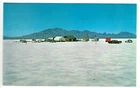 Bonneville Salt Flats, World's Fastest Speedway, Wendover Utah, c1970's Postcard
