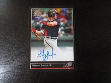 2018 Ultimate Leaf Draft # BG-GJ1 Greyson Jenista Autograph Signed Auto Card (CR