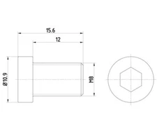 Bolt, Brake Disc Textar TPM0009 for BMW 3 Series 5 Series 7 Series X5