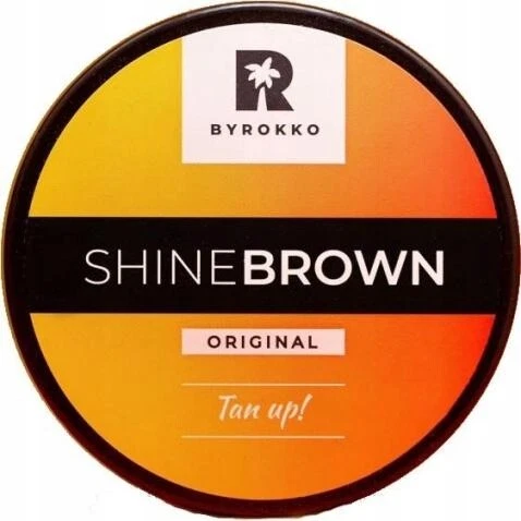 ByRokko Shine Brown 210 ml Krem do Opalania Balsam Solarium NOWY! Oryginał !