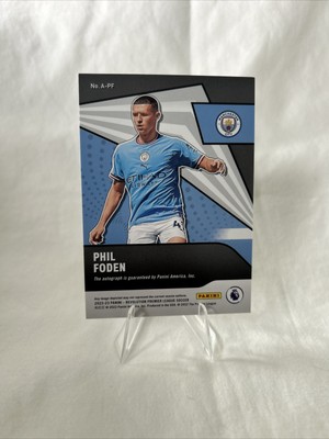 Panini Revolution Phil Foden Auto No. A-PF Manchester City Soccer 