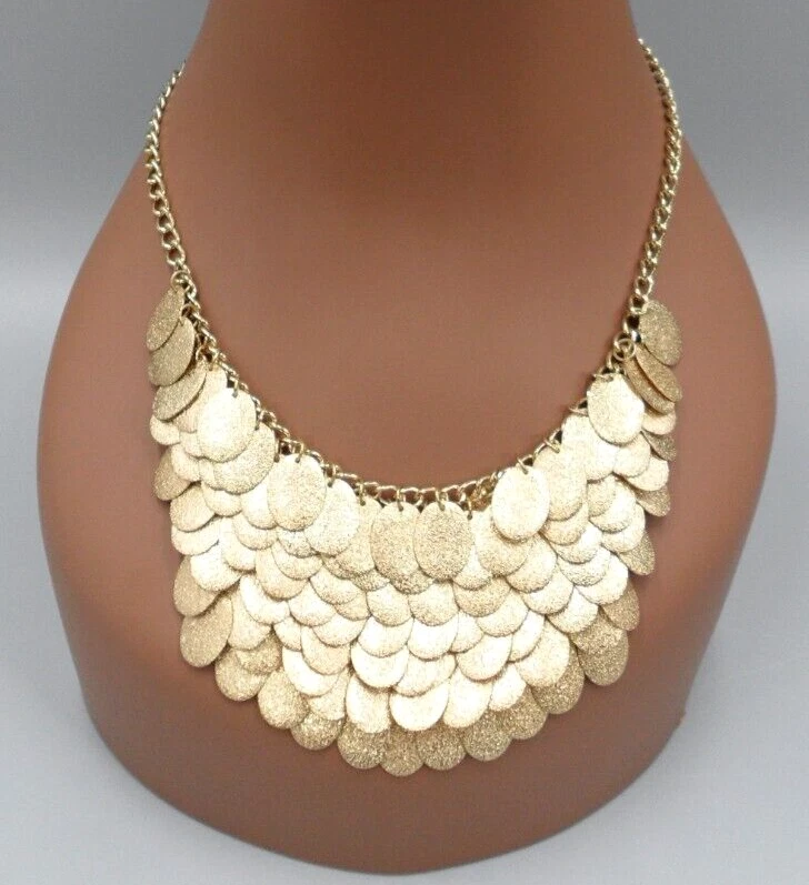 Fish scale deals necklace