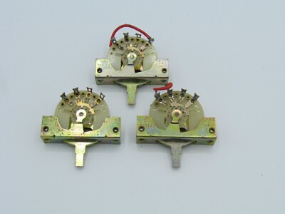 Lot of 3 Vintage CRL 5-way Switch Stratocaster no. 2503885