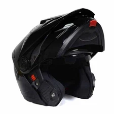 Milwaukee Helmets 9821 DOT 'Ominous' Dual Sport Advanced Modular Biker Helmet