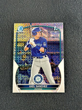 2023 Bowman Mega Box AXEL SANCHEZ 1st Bowman Mojo Prospect BCP-73 Mariners