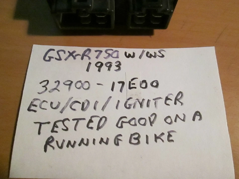 Suzuki GSXR750 1993 con WS, CDI ECU encendedor, 32900-17E00 Foto 4 de 4