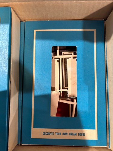 MCM Irwin Dollhouse 1964 Sear’s Interior Decorator Set New In Original Box RARE! - Picture 7 of 11