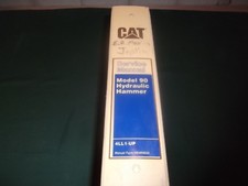 Manuale Di Servizio E Riparazione Cat Caterpillar Modello 90 Martello Idraulico