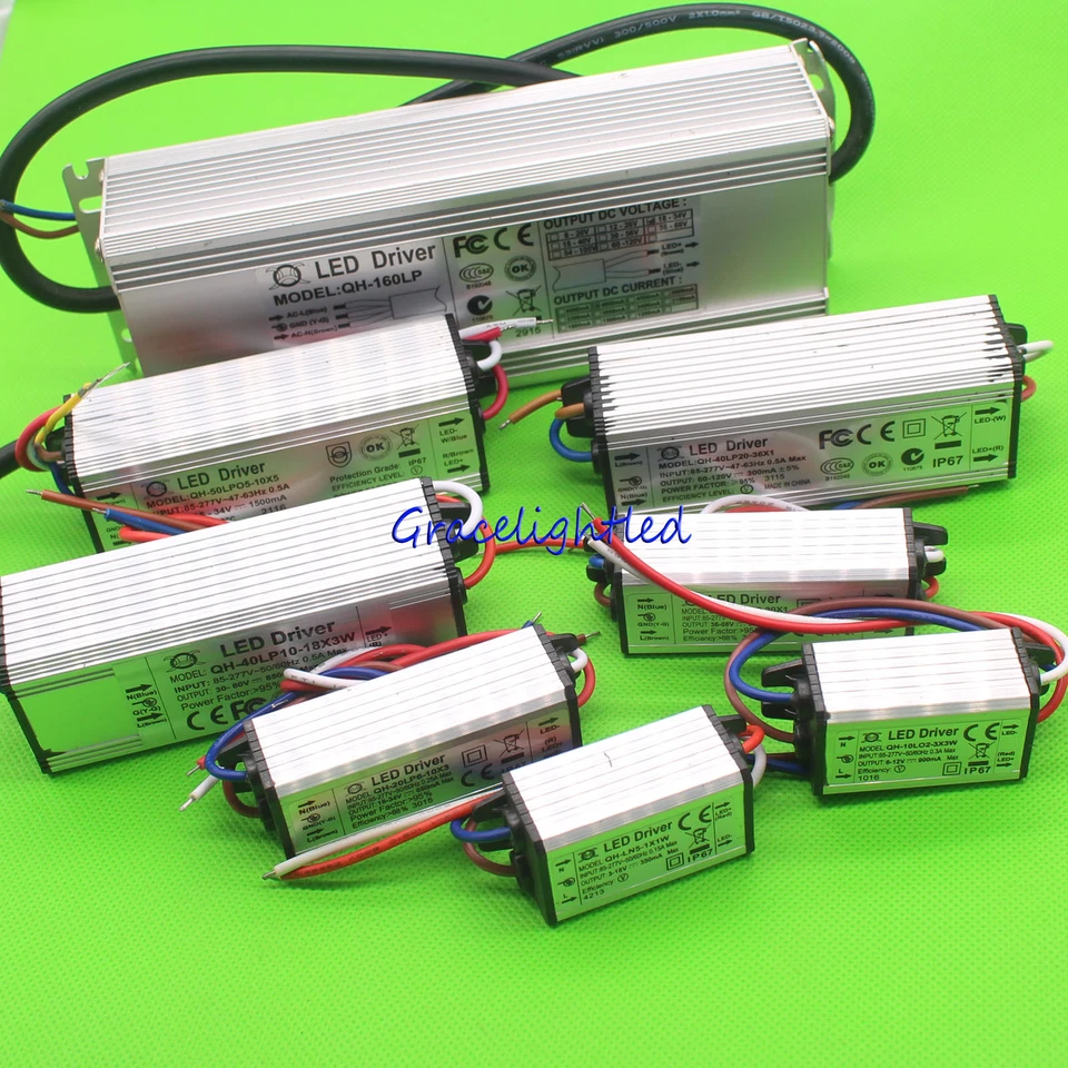 High Power Supply LED Driver 3W 10w 20w 30w 50w 100w 150W 200W For light chip - Image 2 of 3