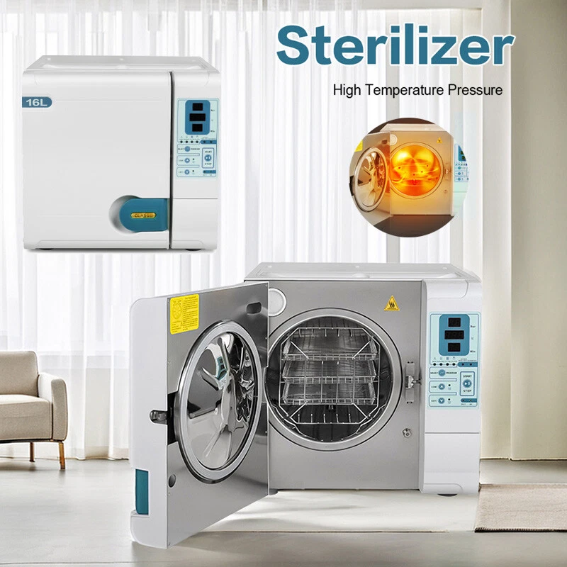Getidy Class B Dental Medical 16L Pre-vacuum Steam Autoclave Sterilizer JY-16 CE - Picture 1 of 24