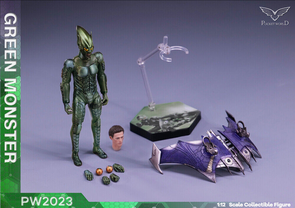 PWTOYS 1/12 グリーン モンスター  PW2023 フィギュア専門店 -ソダチトイズ / PWTOYS green monster 1/12