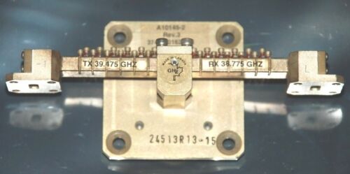 GHZ 38-40GHz  MILLIMETER-WAVE DIPLEXER WAVEGUIDE ADAPTER - Picture 1 of 1