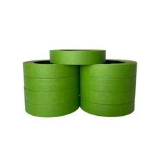 48 Rolls 1" X 60 Yards Green Painters Masking Tape Quick Ship USA Made BLEMS