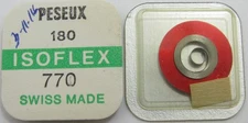 Peseux 180 watch part: mainspring 770 x1 * sealed white alloy *