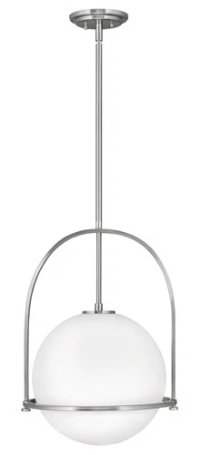 Hinkley Lighting 3405 Somerset 1 Light 16"W Pendant - Black - Picture 4 of 5