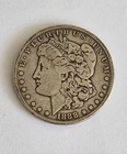 United States One Dollar 1888 Morgan 900 Silver Coin Lady Liberty Approx 26.34 Grams