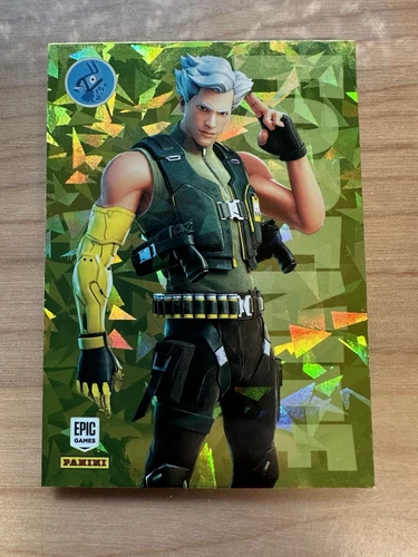 2021 Panini Fortnite Series 3 Tek Cracked Ice #86 USA Rare Outfit - Picture 1 of 2