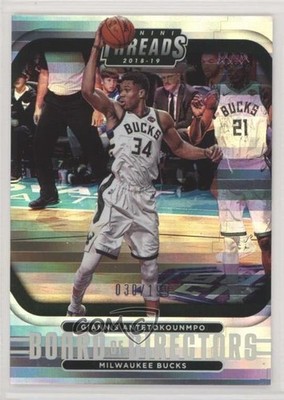 2018 Panini Threads Board of Directors Premium 30/199 Giannis Antetokounmpo 0v0c