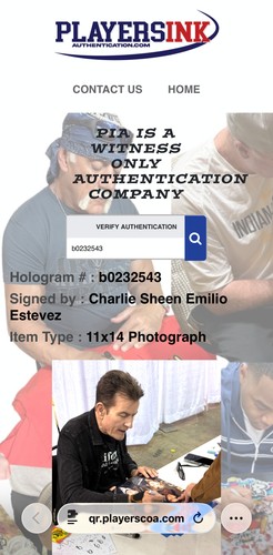 Charlie Sheen & Emilio Estevez Signed Young Guns 11x14 Photo JSA PIA - Picture 4 of 6